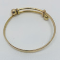 Bracelet Jonc Enfant Or Jaune