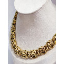 Collier Or Jaune Maille Royale