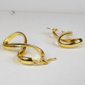 Boucles d'Oreille Infini Or Jaune