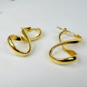 Boucles d'Oreille Infini Or Jaune