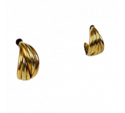 Boucles d'Oreille Or Jaune