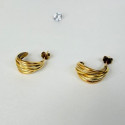 Boucles d'Oreille Or Jaune