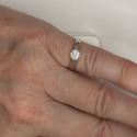 Bague Or avec Diamant Solitaire 0,30ct