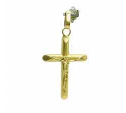 Pendentif Croix Or Jaune