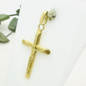 Pendentif Croix Or Jaune