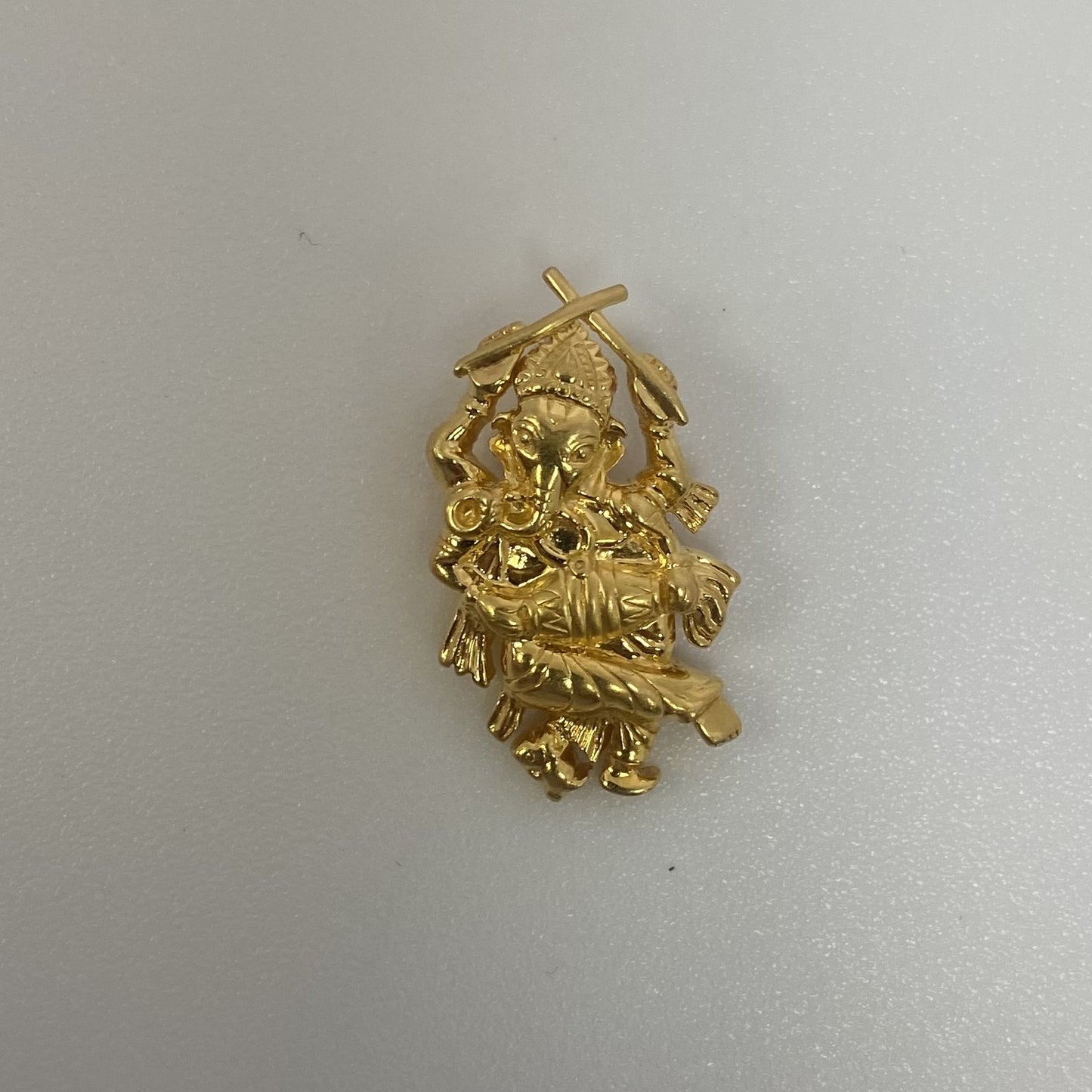 Pendentif Ganesh Or Jaune 22 Carats