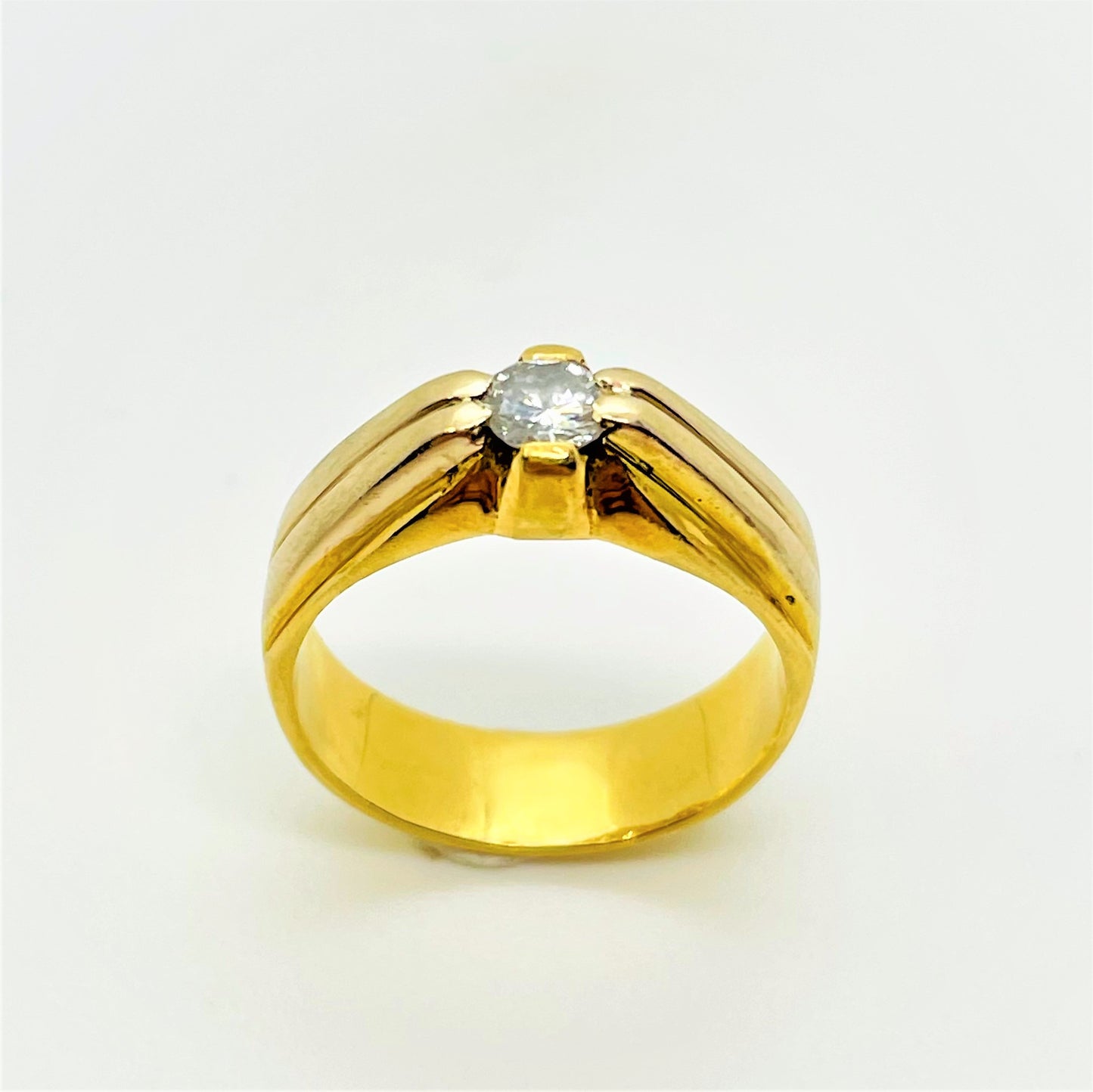 Bague Solitaire Diamant 0.23cts