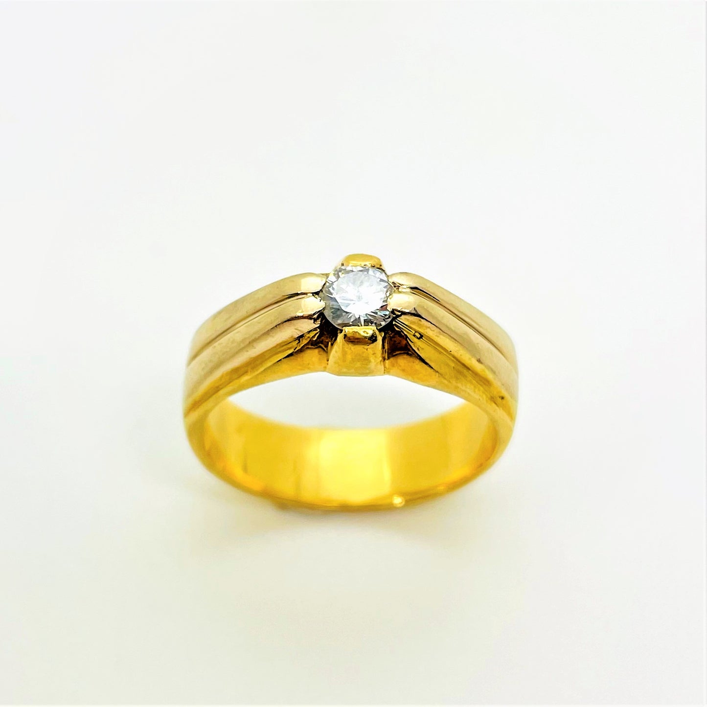 Bague Solitaire Diamant 0.23cts