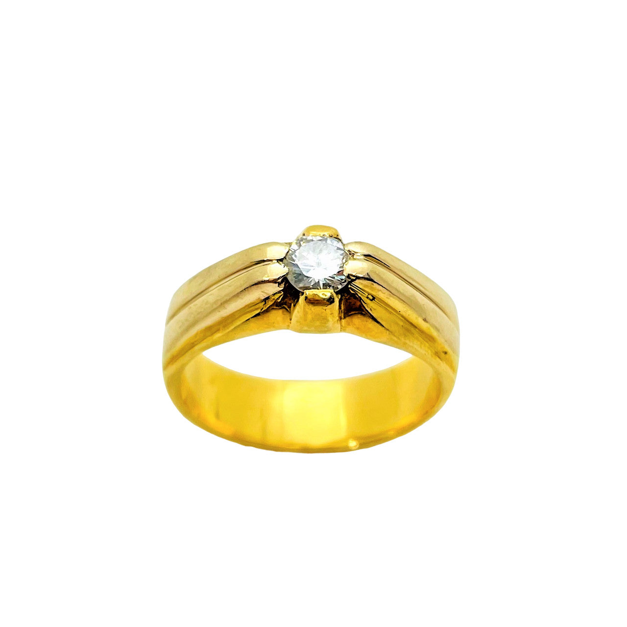 Bague Solitaire Diamant 0.23cts