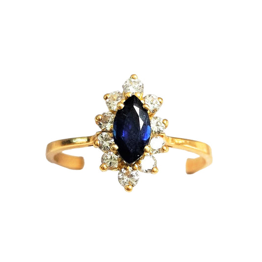 Bague Marguerite Diamants Or jaune