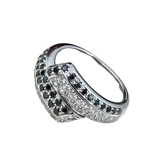 Bague Diamants Or blanc