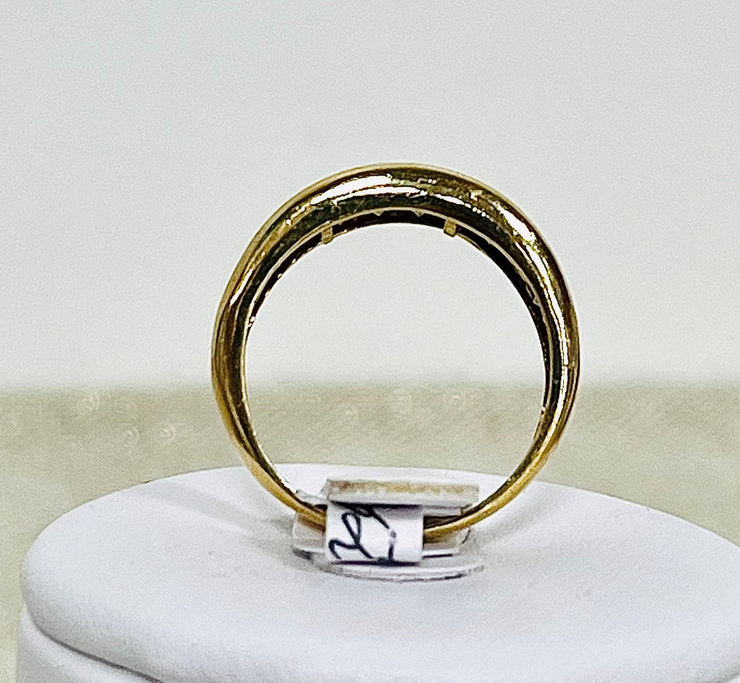 Bague Or Jaune avec Diamants