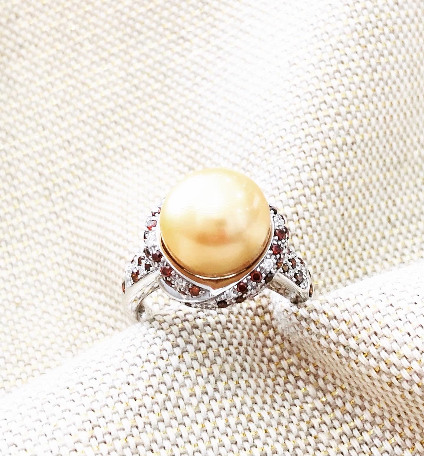 Bague Mauboussin « Perle d’or mon amour »