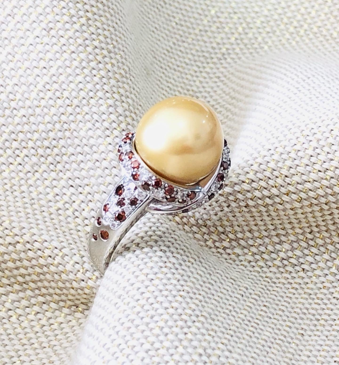 Bague Mauboussin « Perle d’or mon amour »