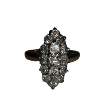 Bague Marquise Diamants