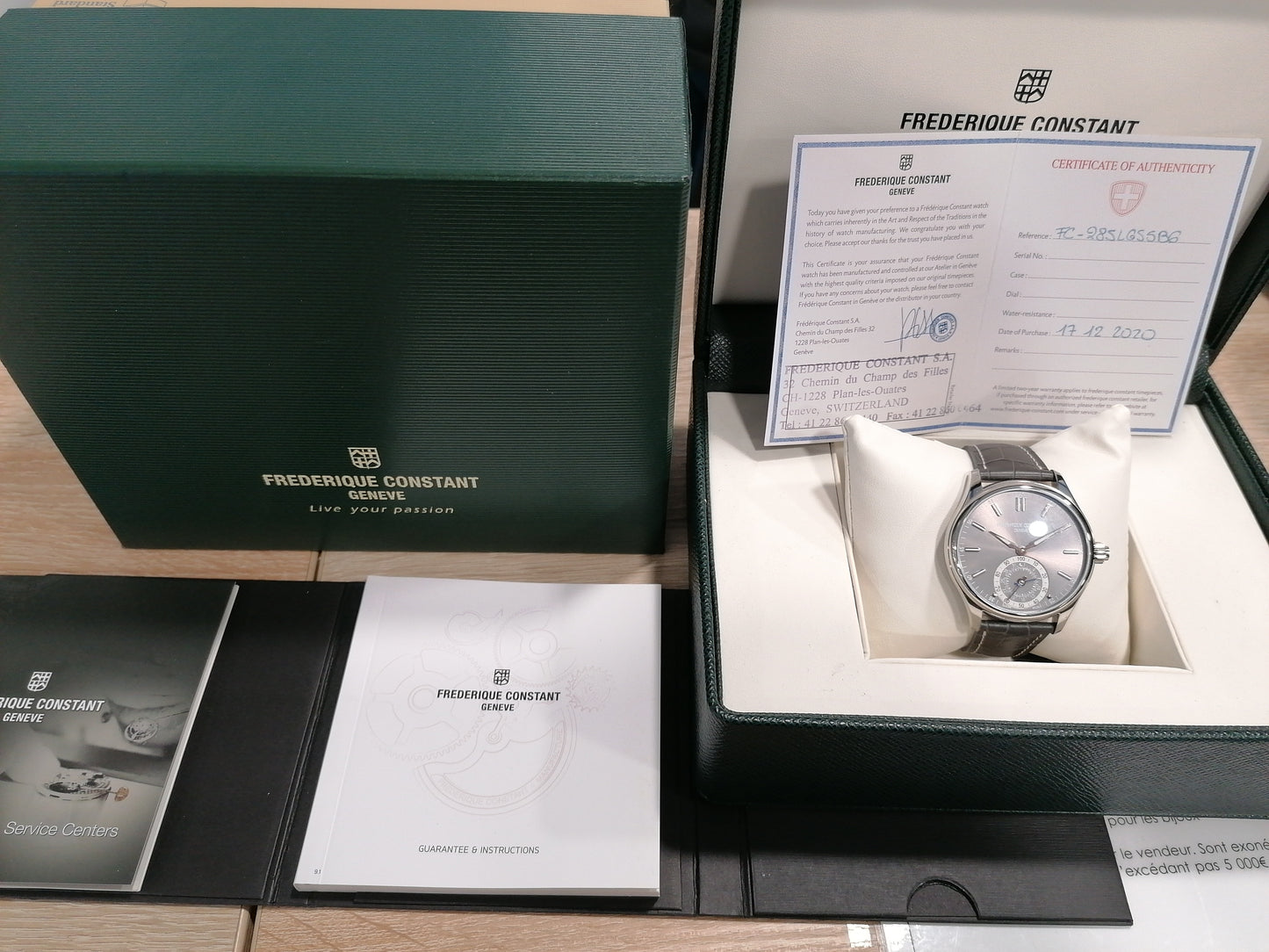 Montre Frederique Constant