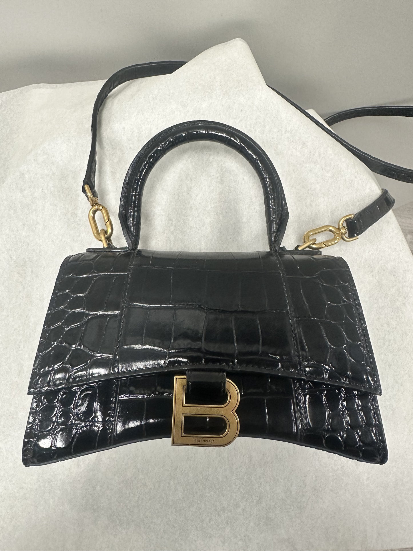 Sac Balenciaga Hourglass xs