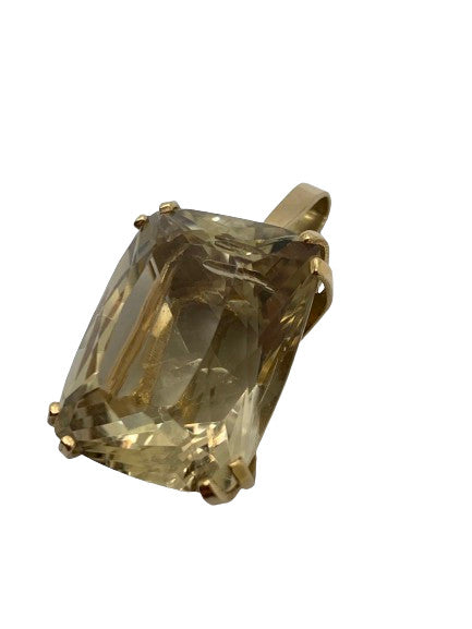 Pendentif Citrine Fumée