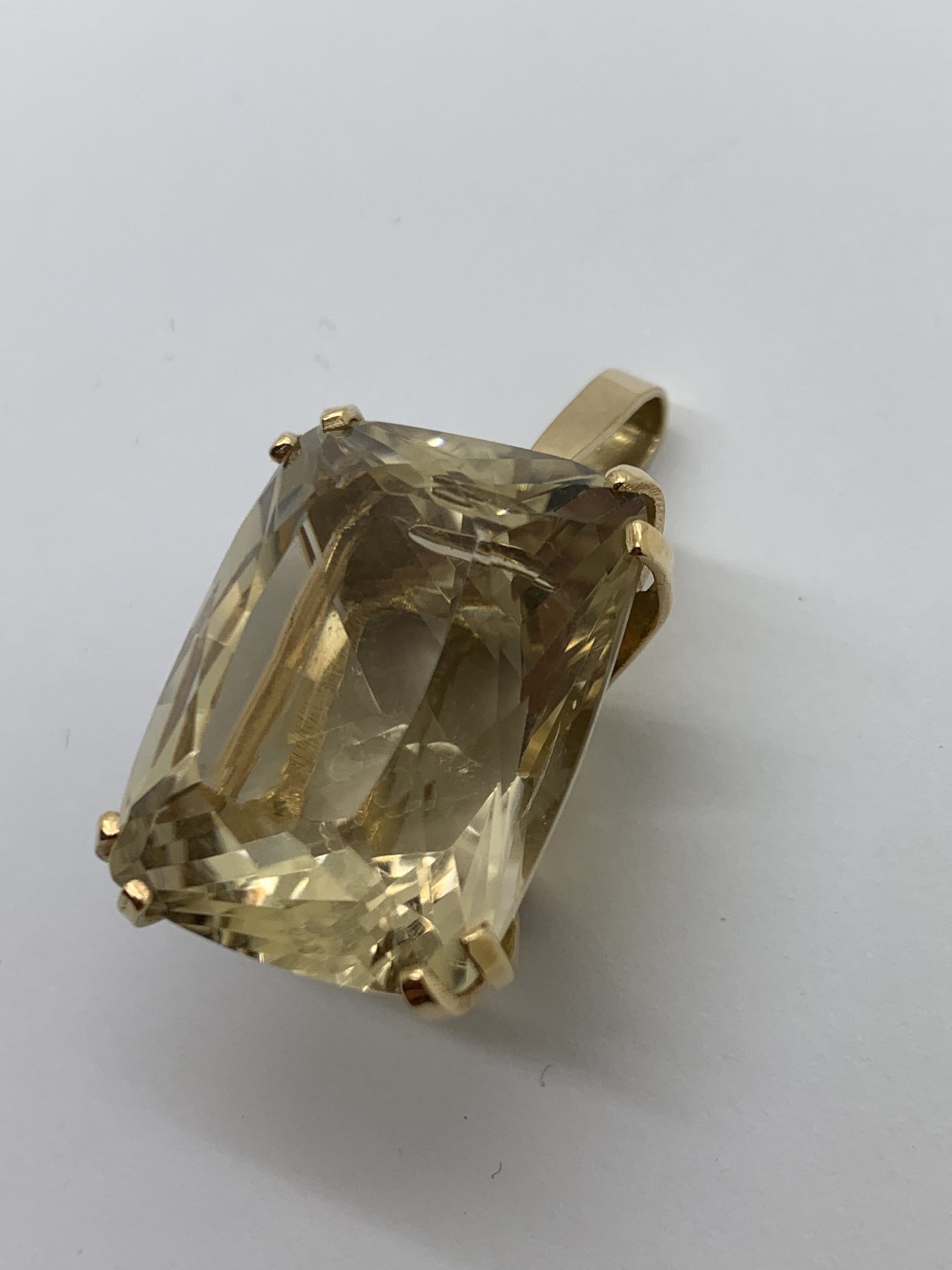 Pendentif Citrine Fumée