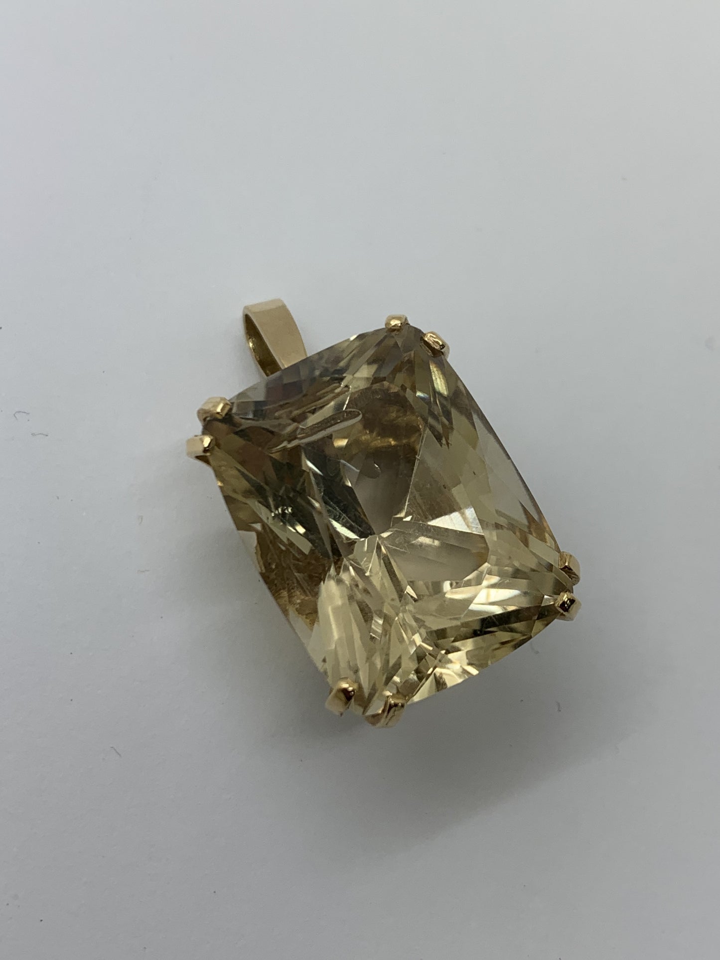 Pendentif Citrine Fumée