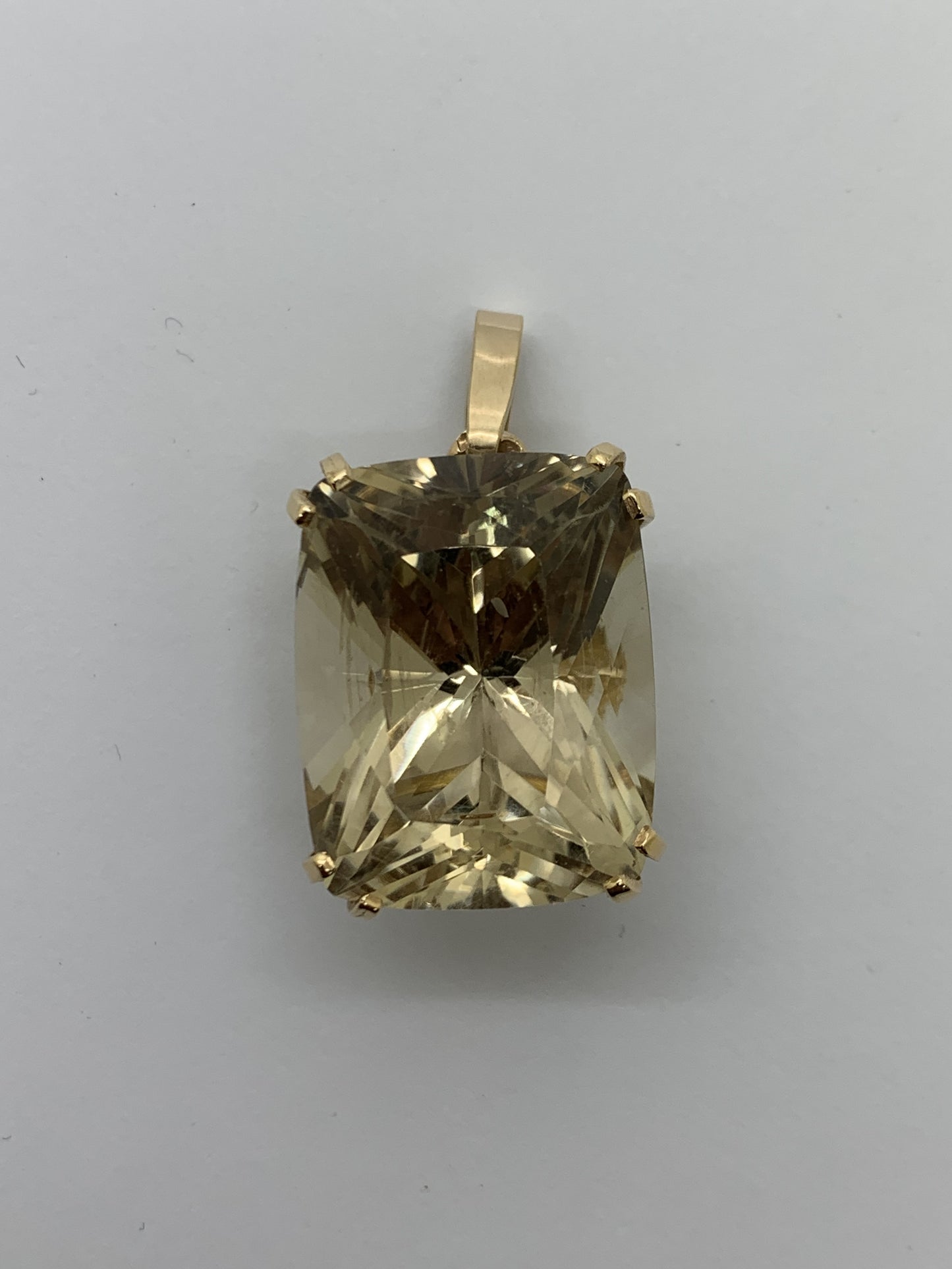 Pendentif Citrine Fumée