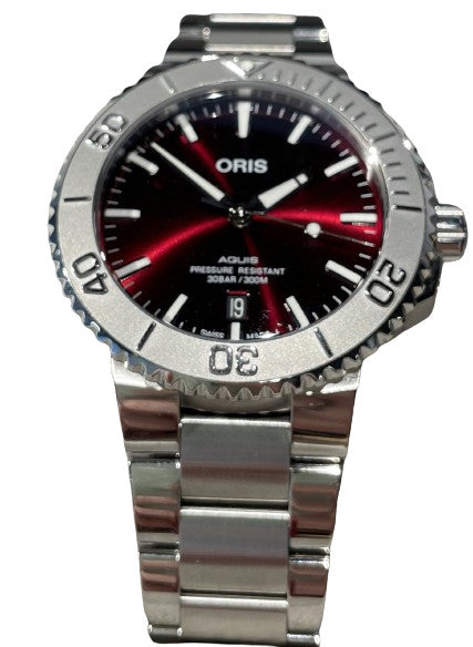 Montre Oris Acquis cherry