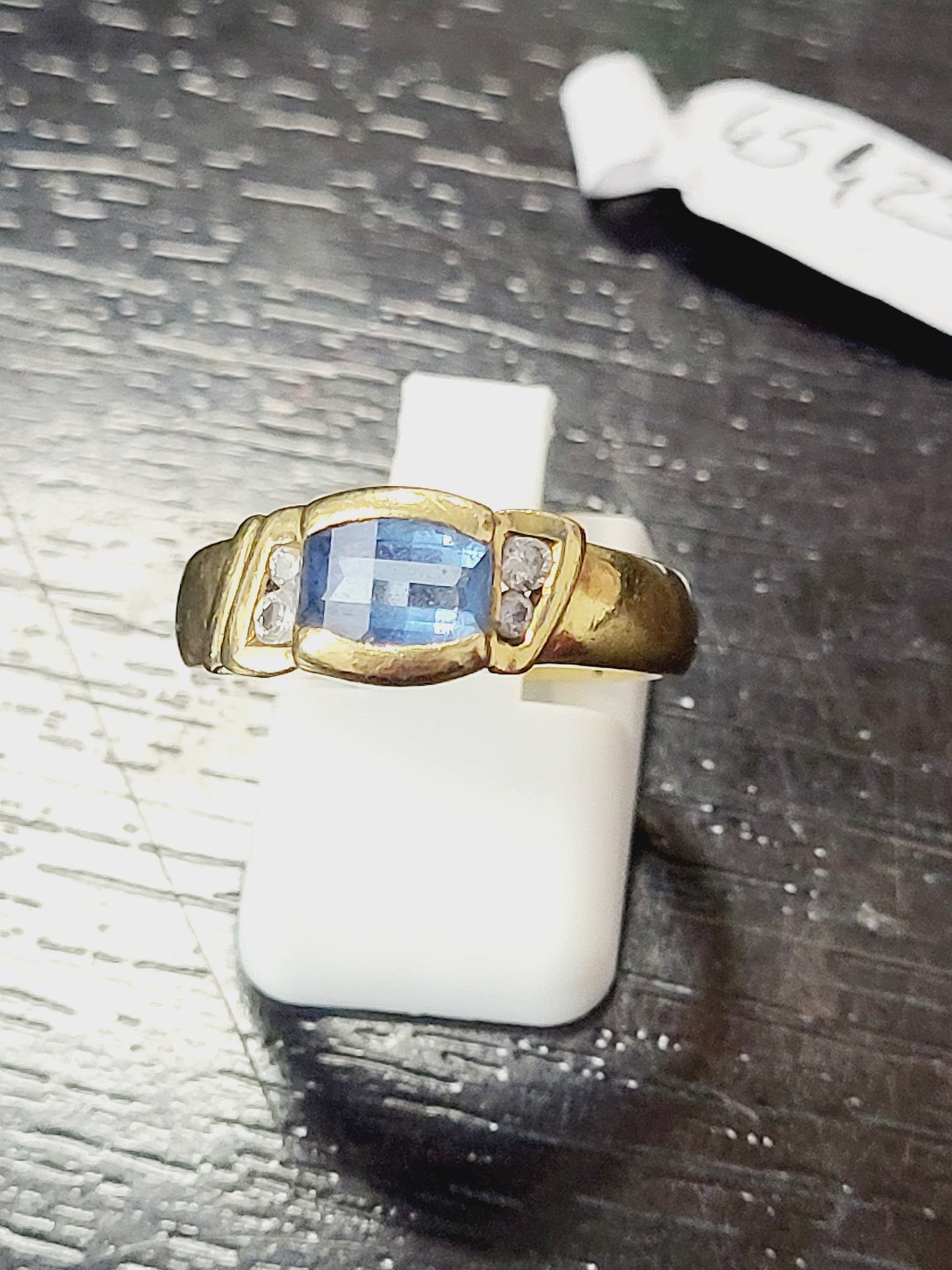 Bague  Pierre Bleue