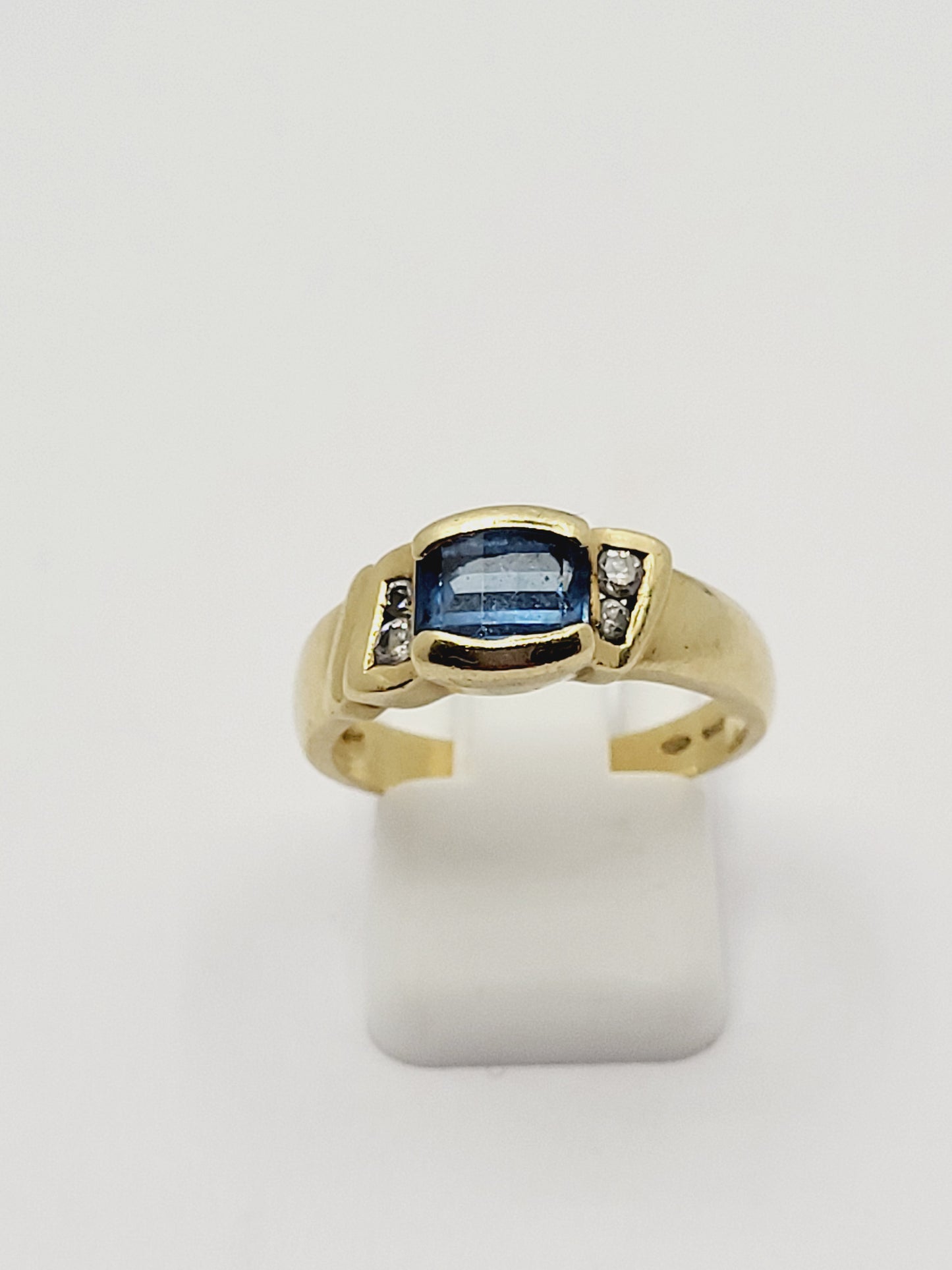 Bague  Pierre Bleue