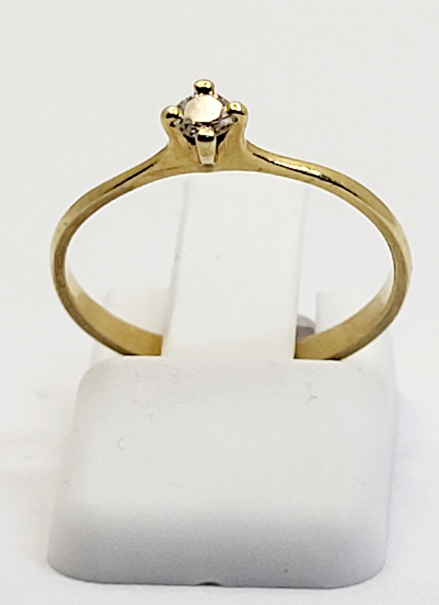 Bague Solitaire 0.10cts