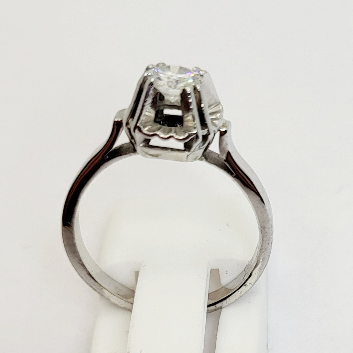 Bague Or avec Diamant 0.40ct