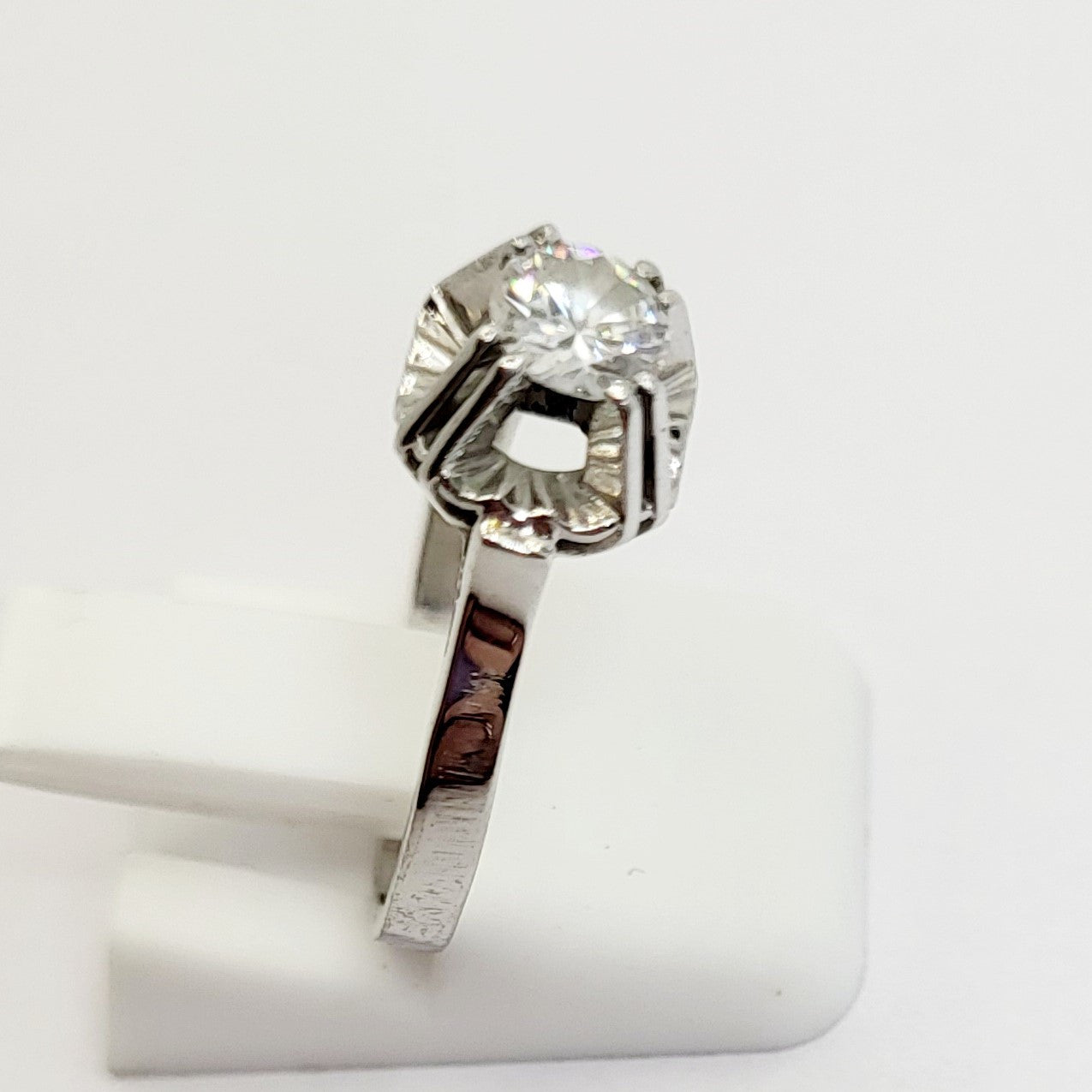 Bague Or avec Diamant 0.40ct