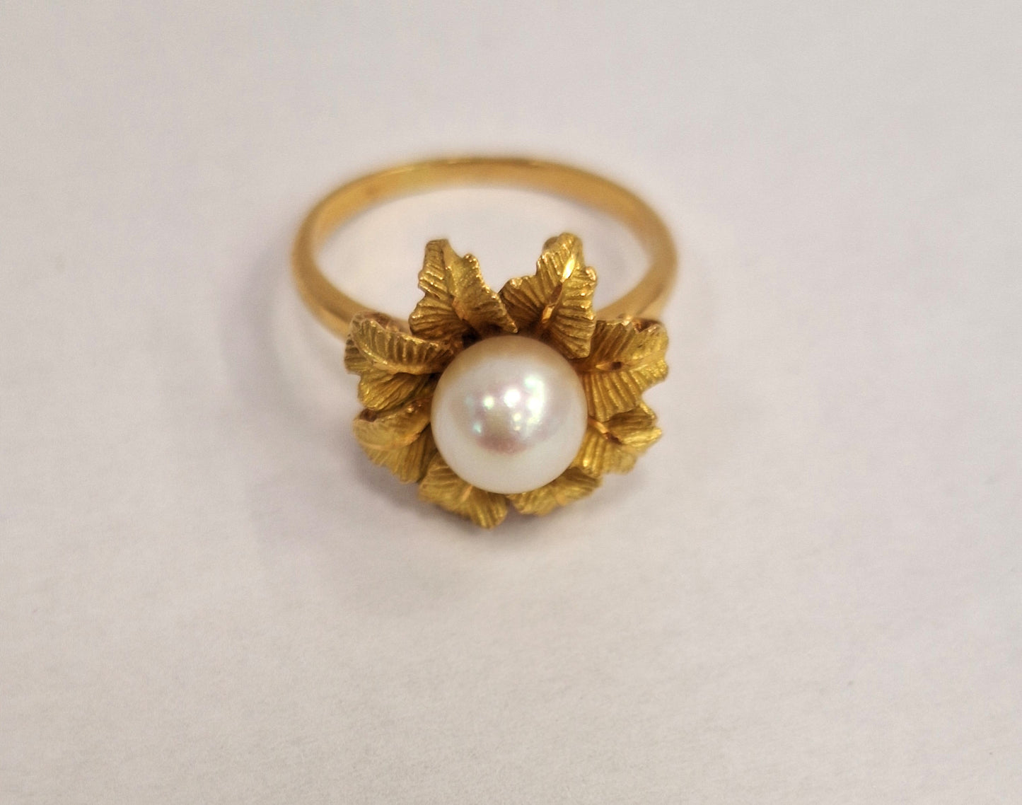 Bague Fleur Perle