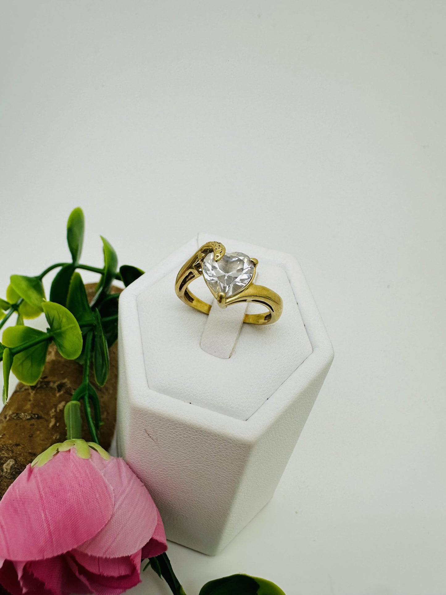 Bague Coeur Oxyde