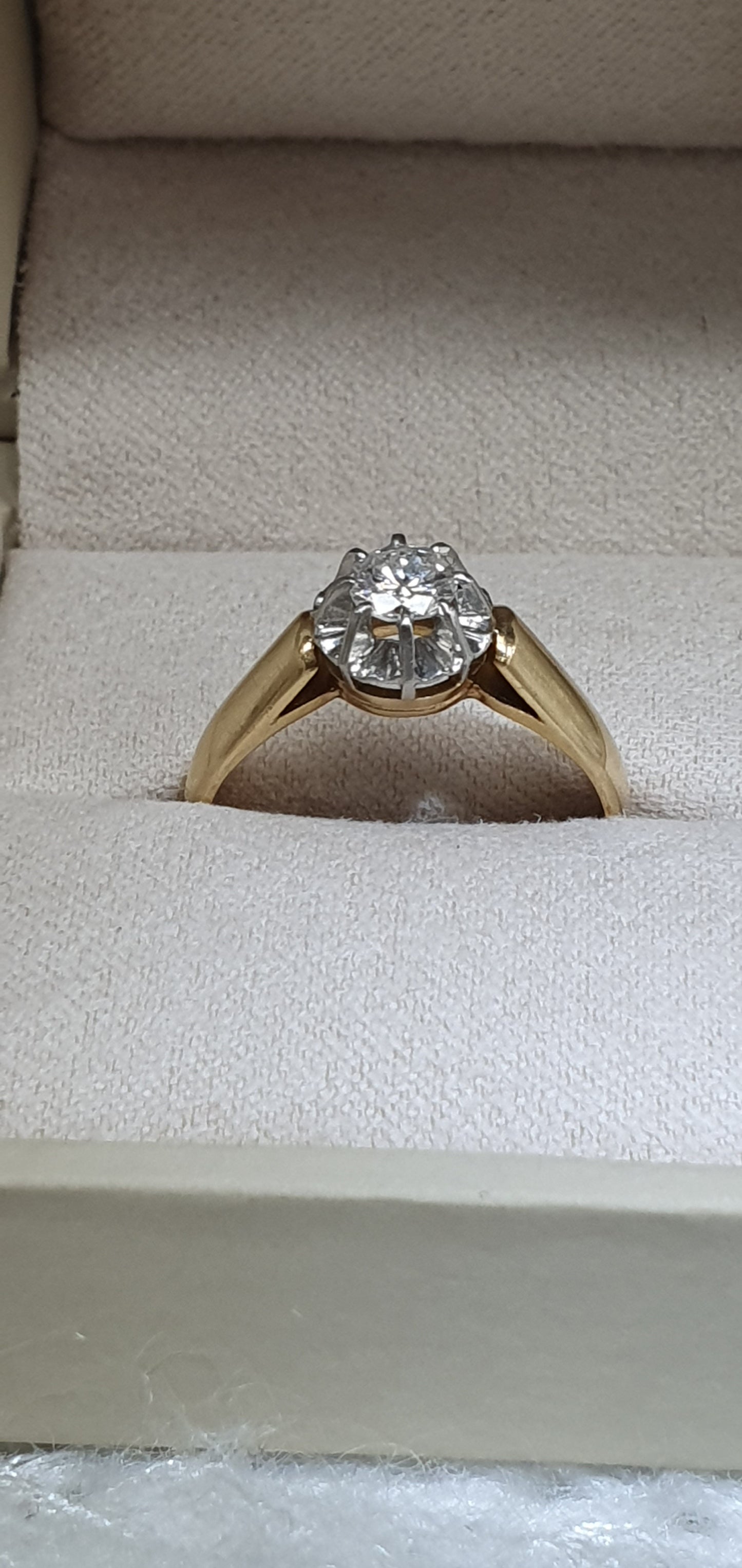 Bague Solitaire 0.20cts