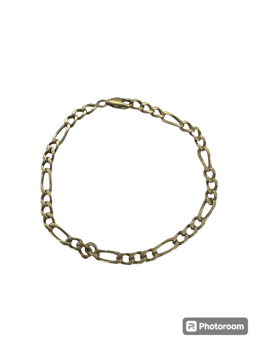 Bracelet Or Maille Figaro