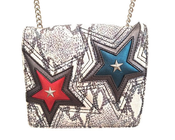 Sac Roberto Cavalli Star Snakeskin Bag