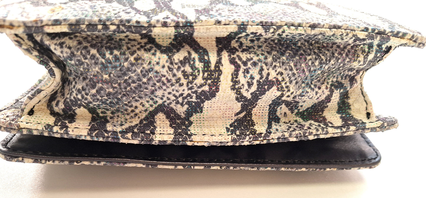 Sac Roberto Cavalli Star Snakeskin Bag