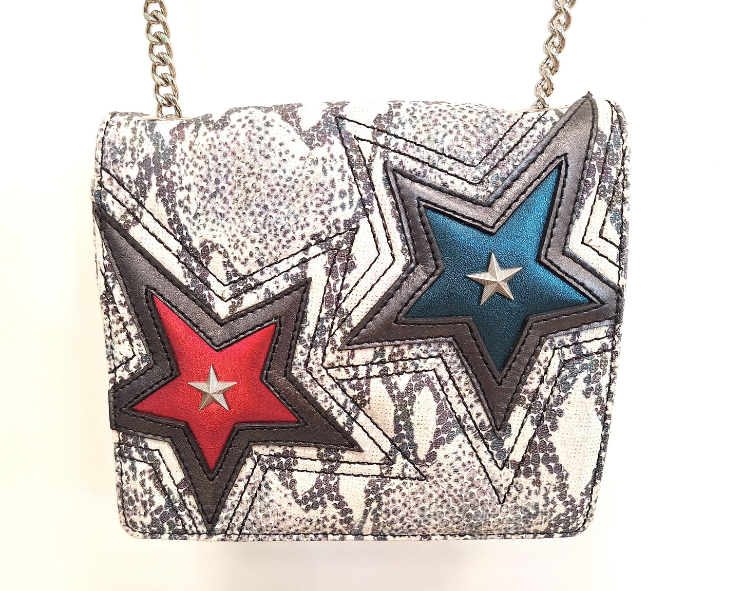 Sac Roberto Cavalli Star Snakeskin Bag