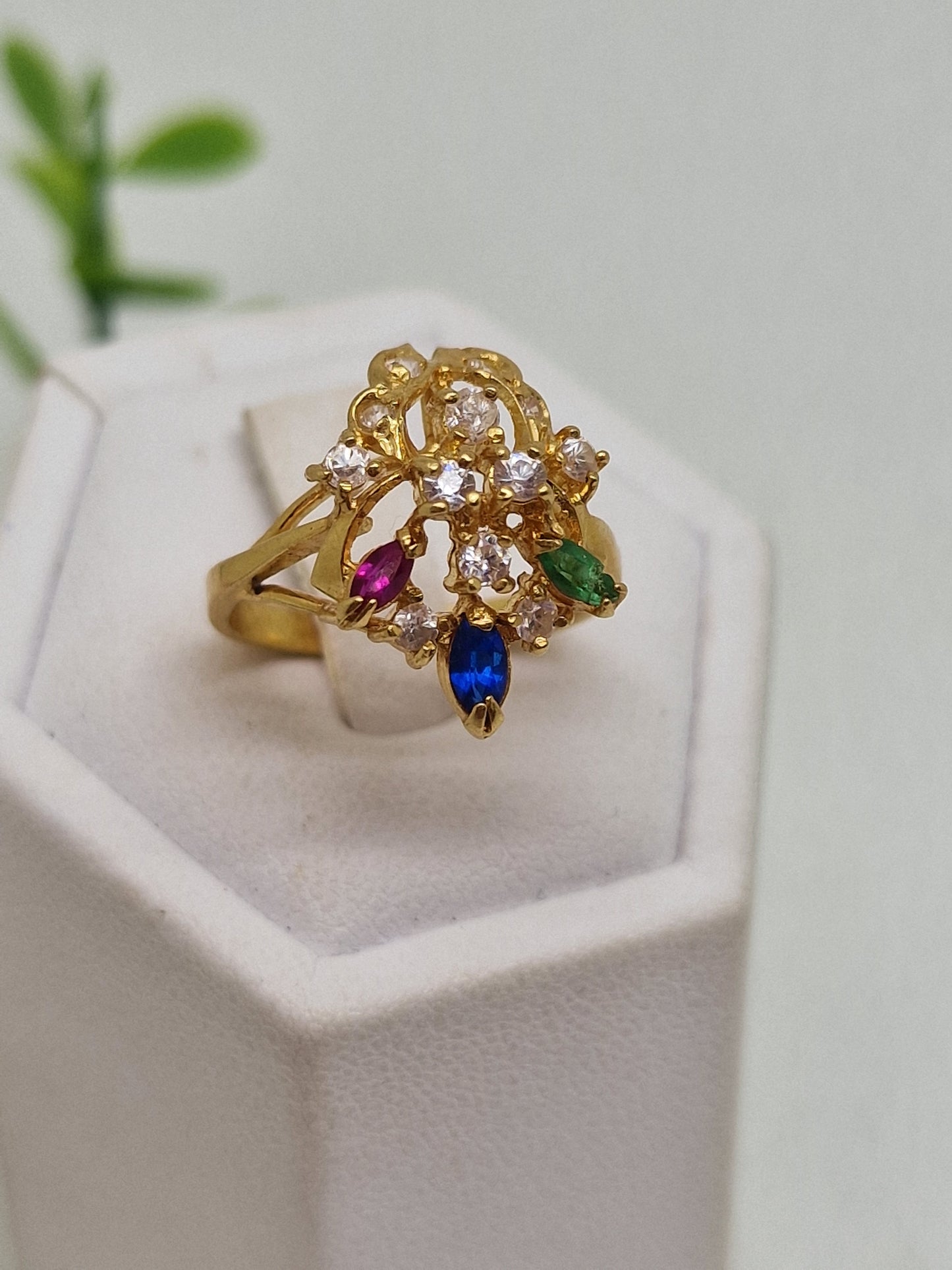 Bague Empierrée