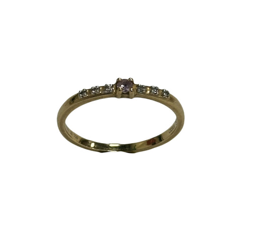 Bague Mauboussin avec Saphir Violet et Diamants