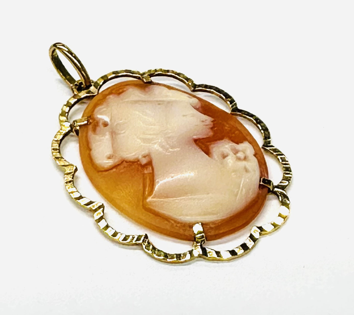 Pendentif Or avec Camée