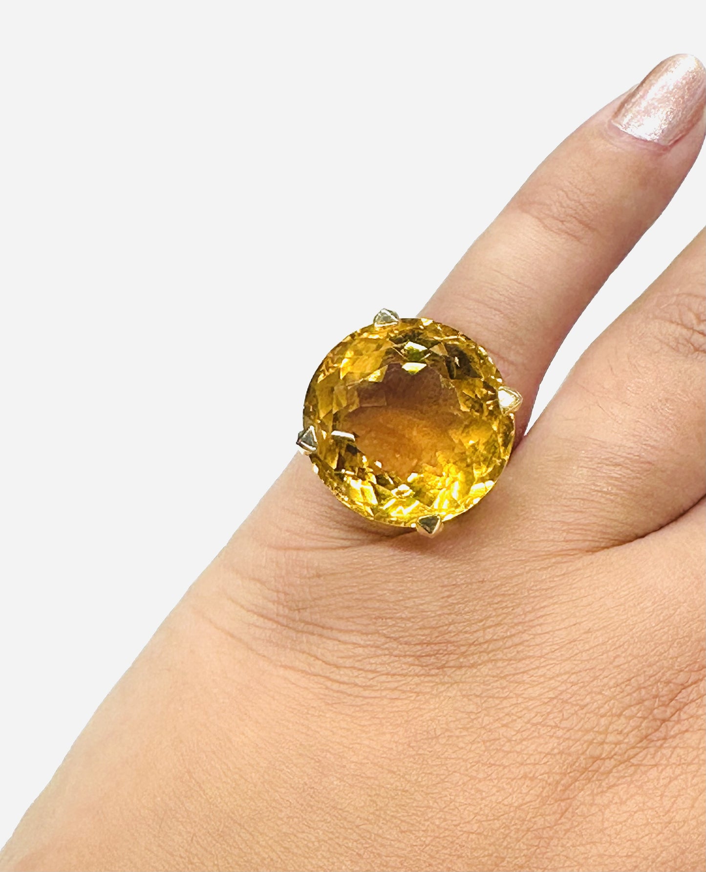 Bague Citrine