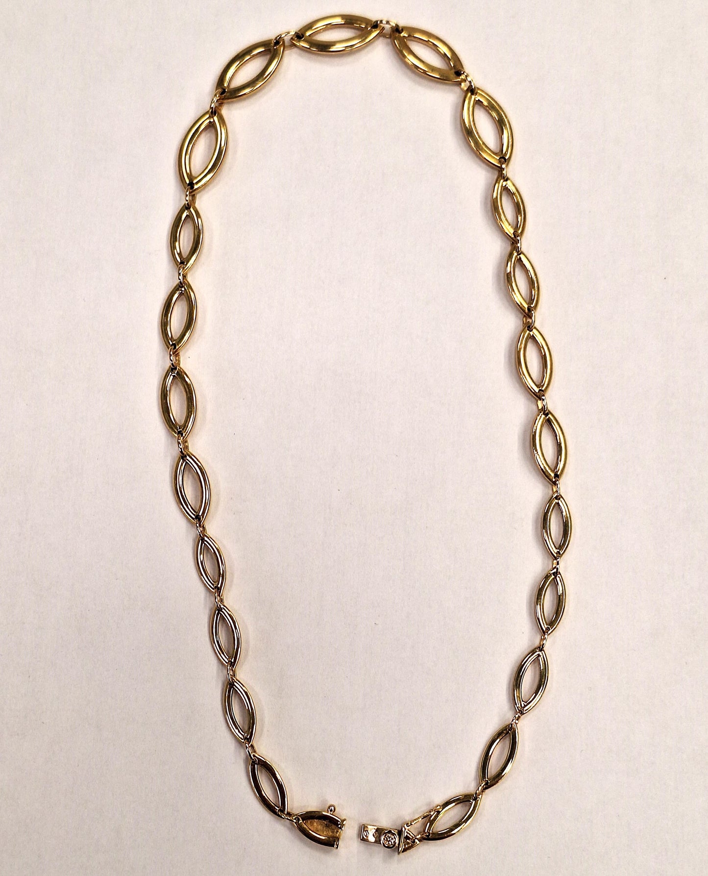 Collier Or Jaune avec Diamant