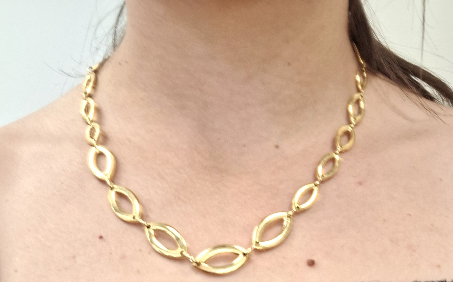 Collier Or Jaune avec Diamant