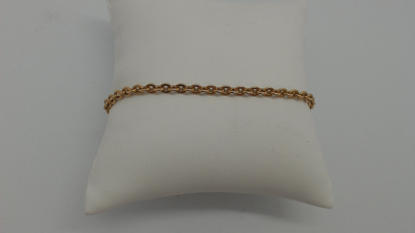 Bracelet Or Maille Forçat