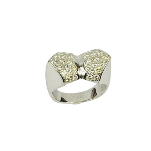 Bague Noeud Or avec Diamants