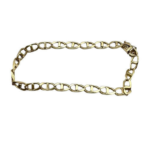 Bracelet Or Maille Marine