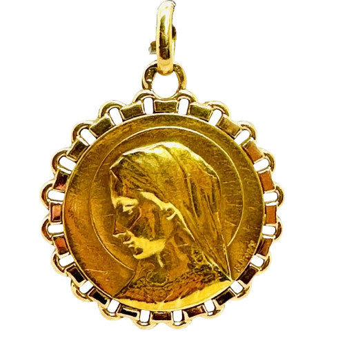 Médaille Or Vierge Marie