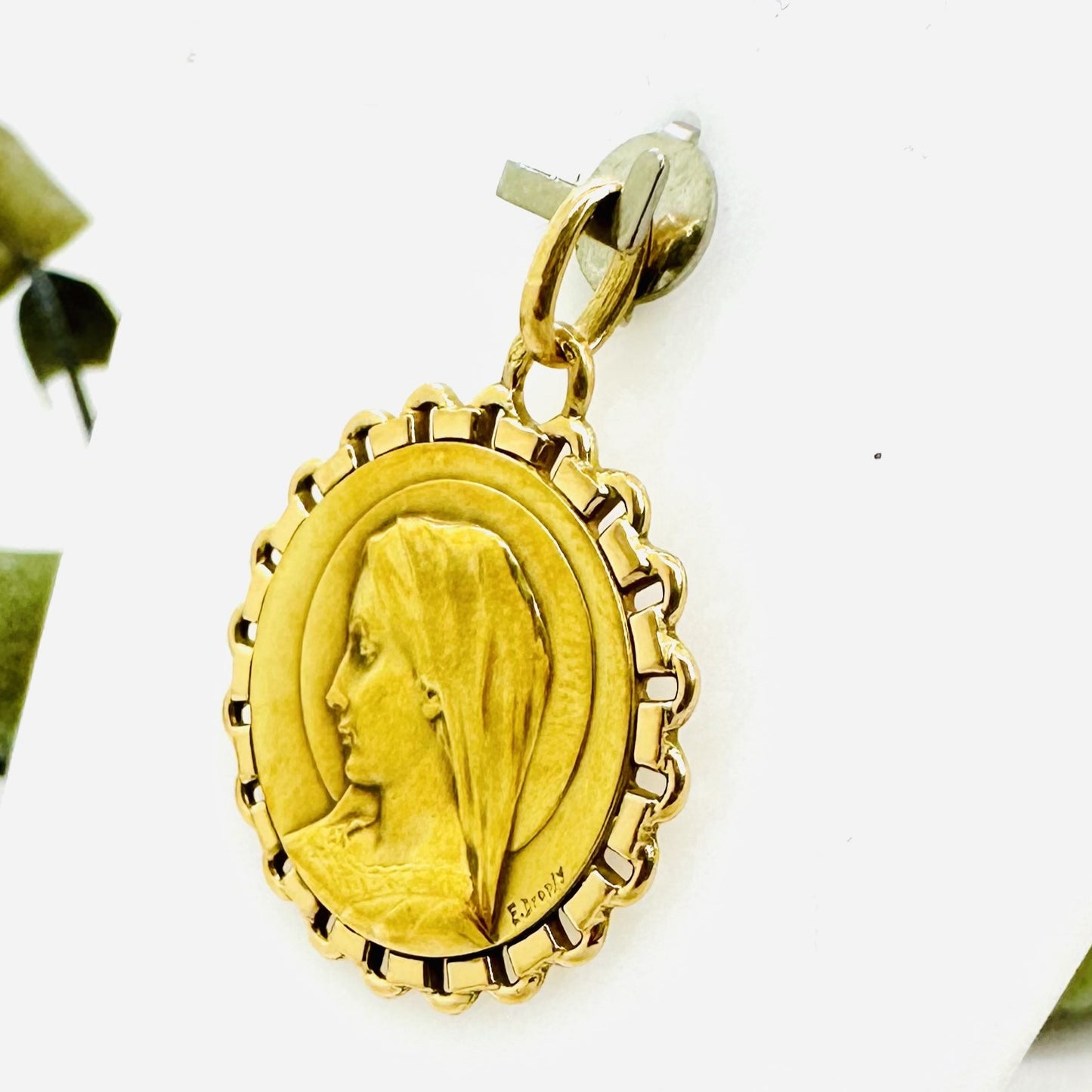 Médaille Or Vierge Marie