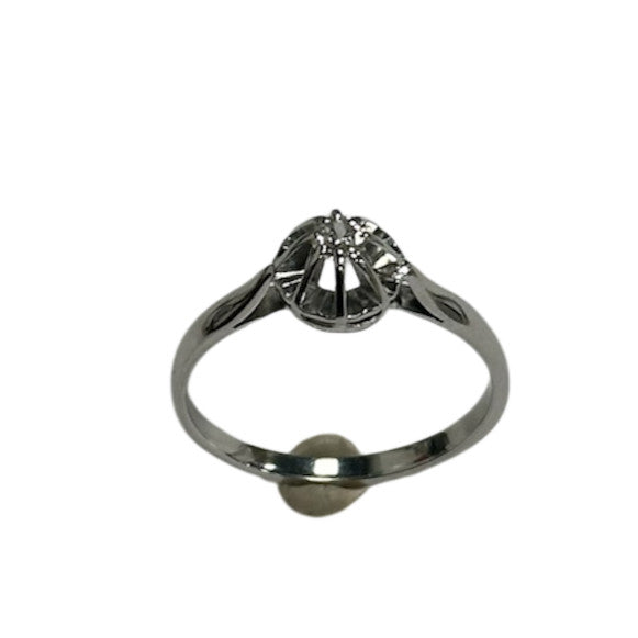 Bague Or avec Diamant Solitaire 0,15ct